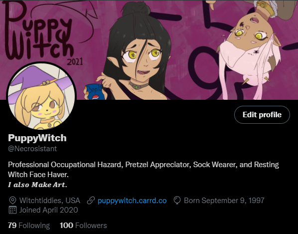 PuppyWitch tweet media