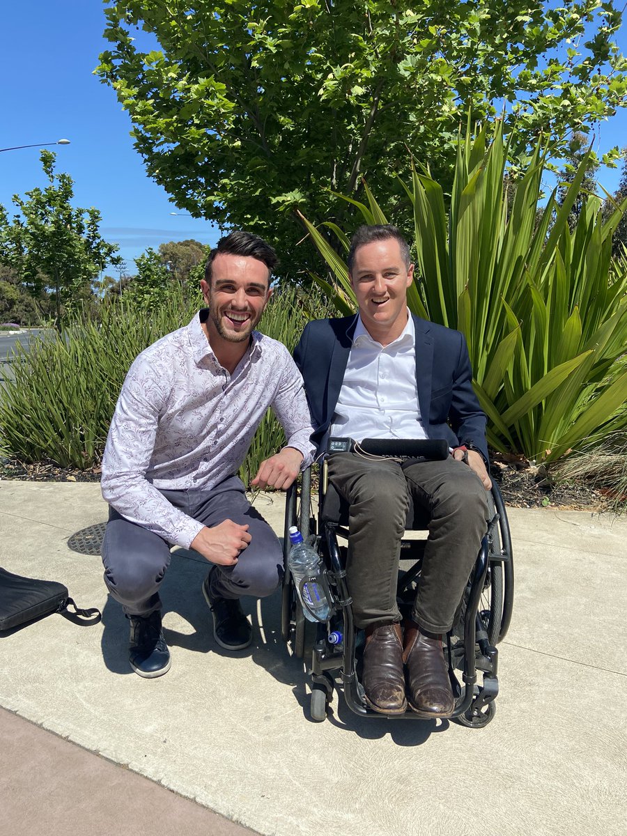 Callum MacPherson (@cal_macpherson) on Twitter photo When <a href="/charlesbrice/">charlesbrice</a> shared his story on my podcast in 2019, he said he wasn’t going to let his disability stop him…
I was a TV reporter back then and he was starting his career.
Now he’s smashing out live crosses for @abcnews_au What an absolute weapon! #journalism #Disability When <a href="/charlesbrice/">charlesbrice</a> shared his story on my podcast in 2019, he said he wasn’t going to let his disability stop him…
I was a TV reporter back then and he was starting his career.
Now he’s smashing out live crosses for @abcnews_au What an absolute weapon! #journalism #Disability