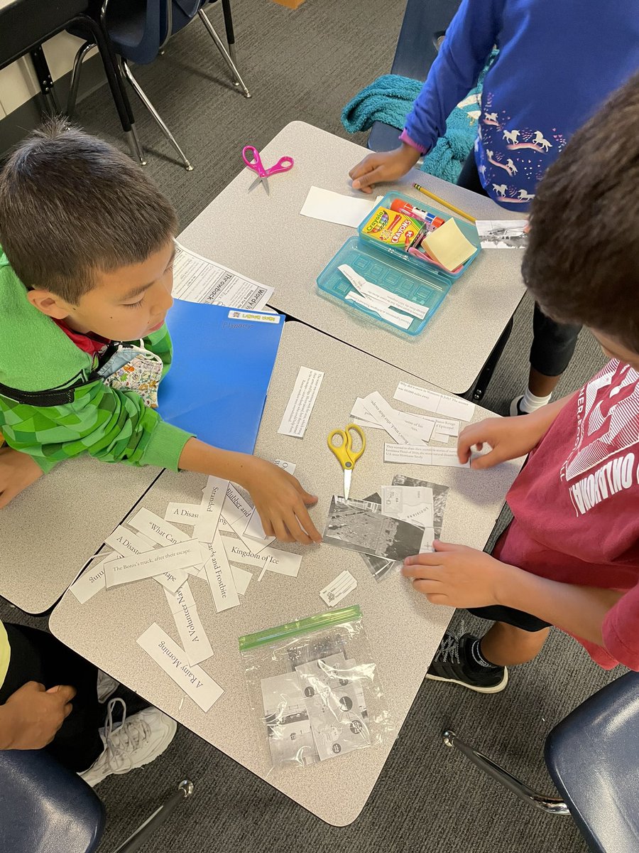 Gebhardt4Whitt's tweet photo. Cut and sort nonfiction headings, photos, and captions. https://t.co/IyPyMolfwS