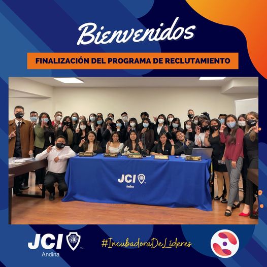 JCIBolivia2021's tweet photo. Este sábado 9 de octubre la JCI Andina llevó a cabo la ASAMBLEA ELECCIONARIA.

Una tarde especial, porque también tuvimos el juramento de los nuevos miembros Andinos. Quienes buscan impactar positivamente en las personas y en nuestra sociedad.

#JCIAndina
 #OneFuture #SomosAndina https://t.co/R0QEuJy8an
