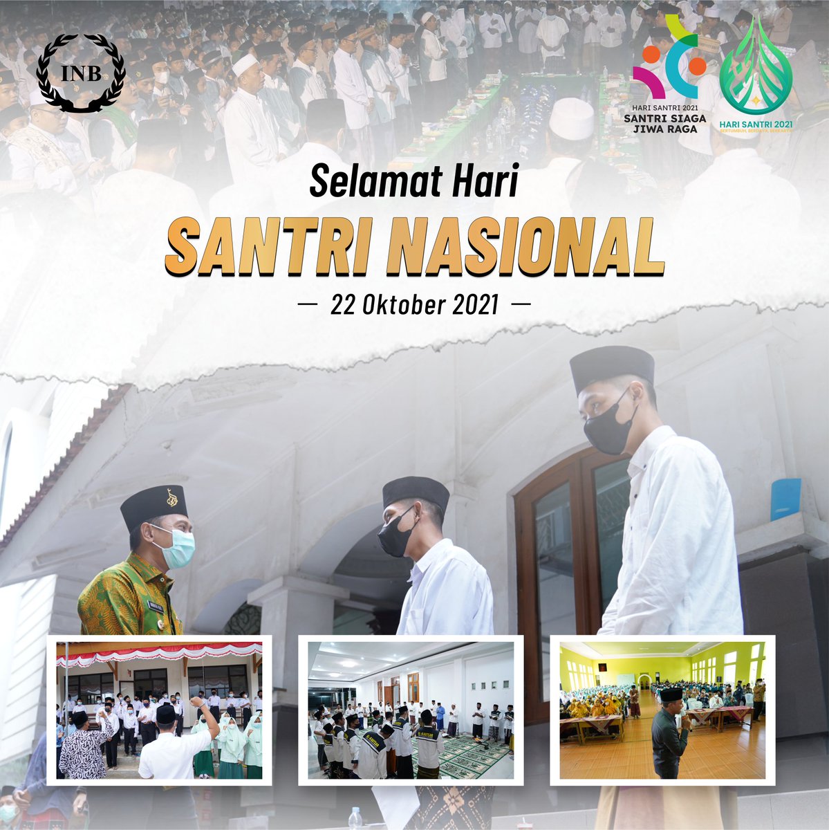 Selamat Hari Santri Nasional 2021
Santri Siaga Jiwa Raga. 

#Indratanurbayuaji #Pacitan
#harisantrinasional #harisantri2021 #santri #SantriSiagaJiwaRaga