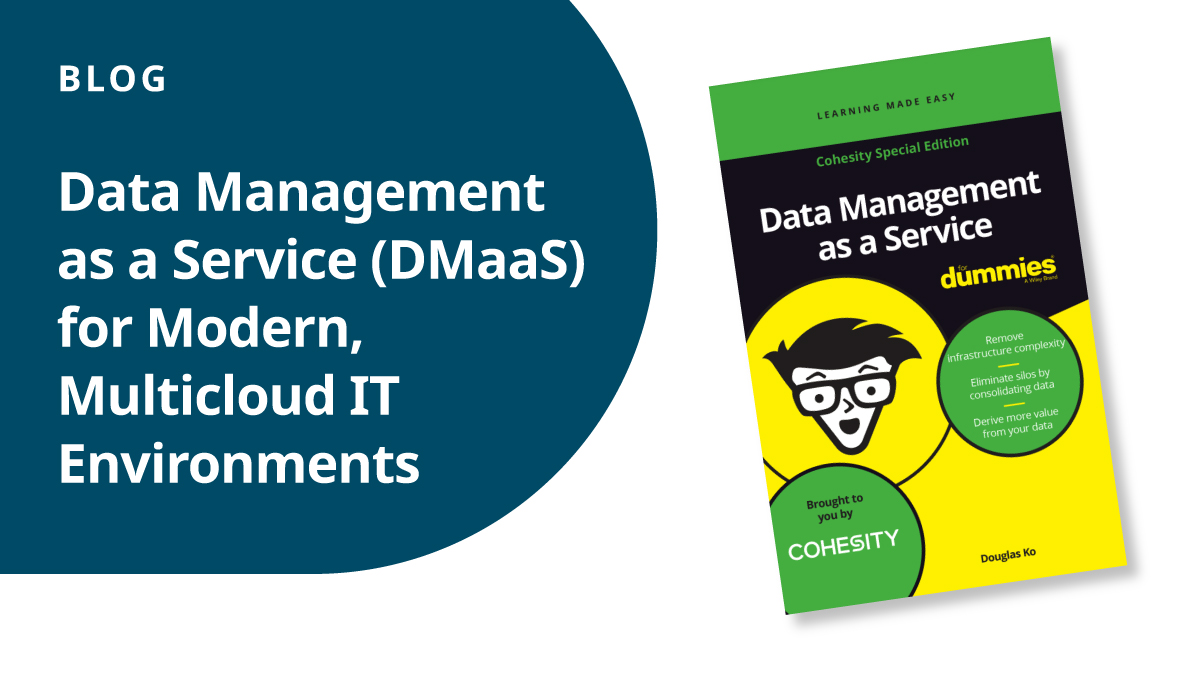 Cohesity's tweet photo. A modern #datamanagement model — like Data Management as a Service (#DMaaS) — eliminates #data management complexity and unifies operations on a single platform.

This implementation cuts out downtime and data loss.

Read the blog to learn more: https://t.co/YP4Ri89t9A https://t.co/ntmqbjJva2