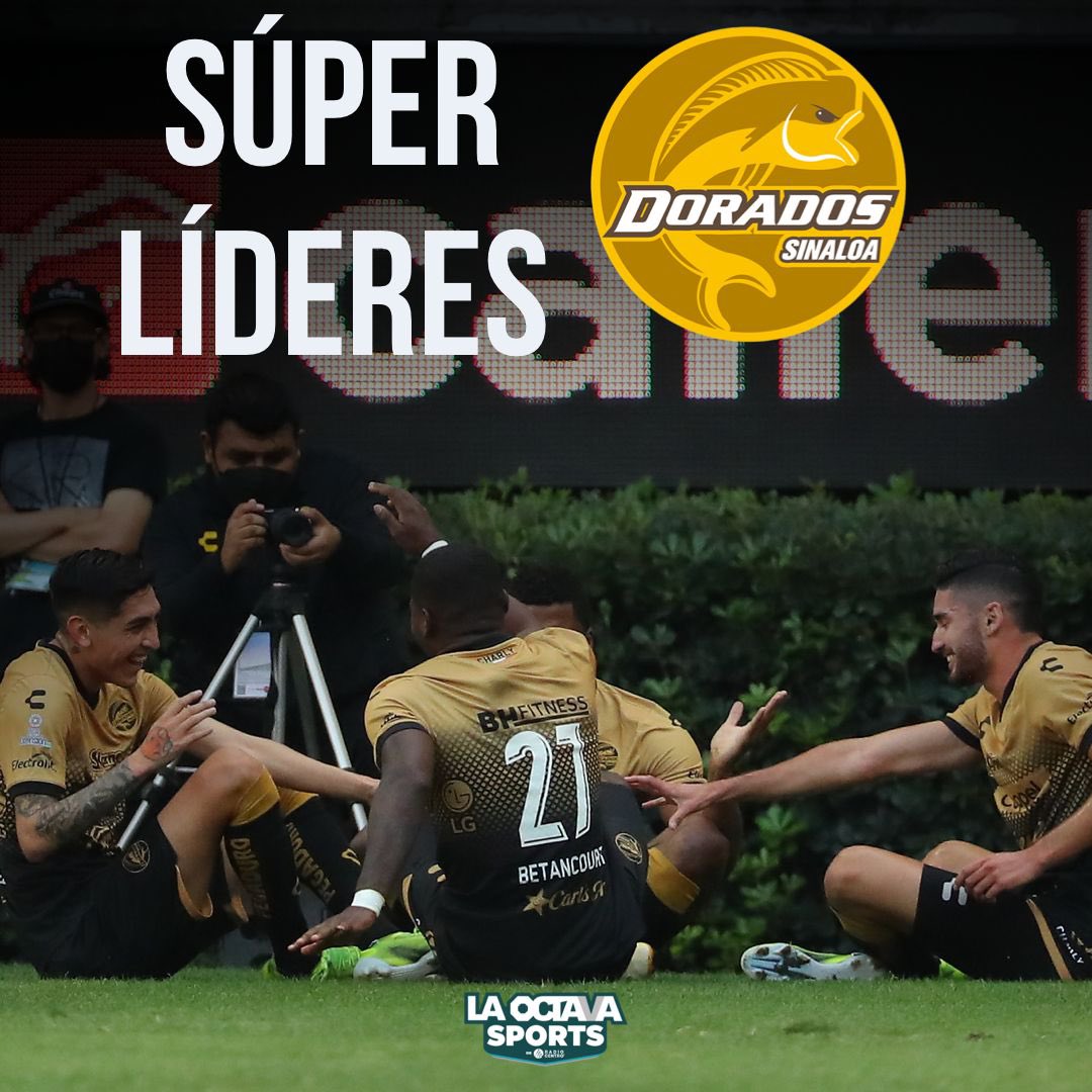 SÚPER LÍDERES 🔝 

Los Dorados de Sinaloa vencieron al <a href="/TapatioCD/">Cantera Rojiblanca</a> para llegar a 33 unidades y colocarse como primer lugar 🥇 

Los <a href="/Dorados/">Dorados</a> son la mejor ofensiva y mejor defensiva del torneo 💪🏼

#TeDaMásEmociones #Dorados