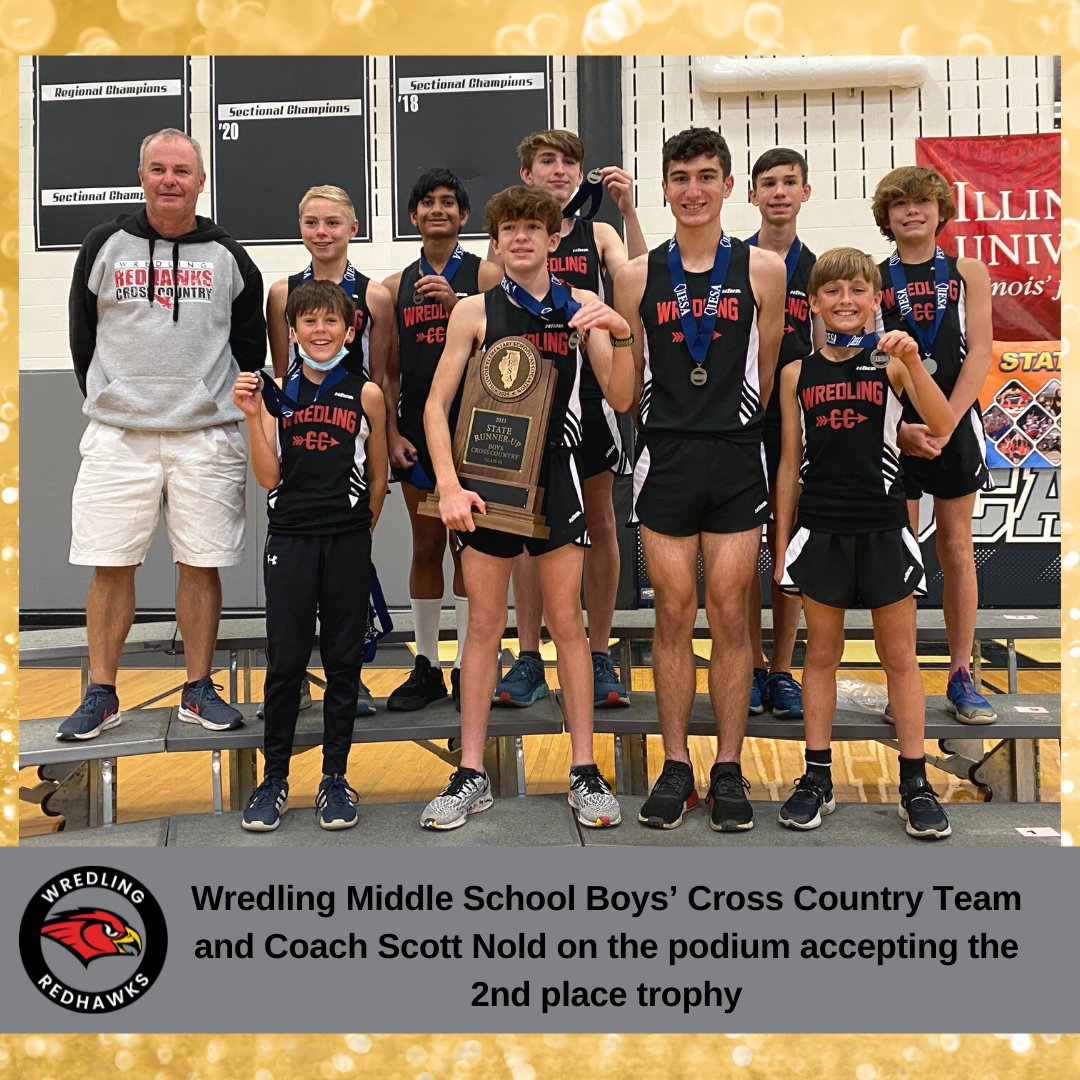 WMS boys’ cross country team won second at the 2021 IESA State Final Cross-Country Meet on Oct. 16 🏆 And, for the first time, both boys and girls’ cross-country teams competed in the state meet, with the girls’ cross-country team placing 10th in State. CONGRATULATIONS!👏😃