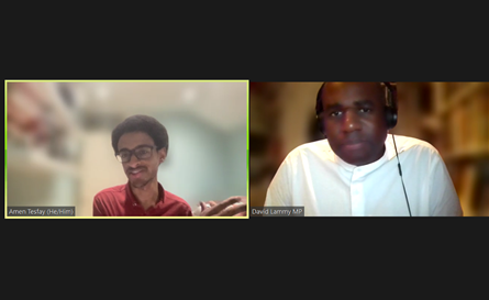 youngfabians's tweet photo. A huge thank you to @DavidLammy for joining us tonight in conversation with @AmenTesfay as part of our #BlackHistoryMonth events programme 🌹

Thank you to everyone that joined &amp; asked questions! 🗨️

You can watch back this fantastic discussion here ➡️: https://t.co/i3PnHSr3fz https://t.co/Iv0vDYctlt