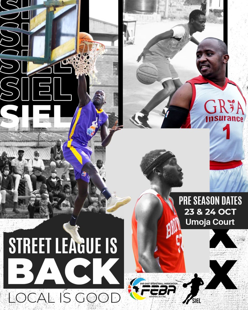 FebaNation's tweet photo. WE ARE BACK!!!
This season our Big mission will be making Sports an Economic viable activity for the youth...
See you in the streets...
#Siel2022
#PreSeason
#Localisgood
#makeBasketballGreatAgain
#Gria
#Diwopa
#Allone
#Ayahrep
#CountyGovernment
#Kbf https://t.co/cfiyBy3xr0