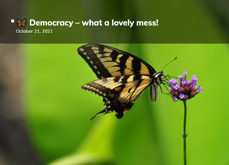 JeanPaulRGagnon's tweet image. &quot;We must study how people argue, critique, and justify – and what values they draw on as pointers of a just world&quot; 

@MeriTaina on the #ScienceOfDemocracy

#democracy #Politics #books #WritingCommunity #reading #philosophy #science #governance #government

theloop.ecpr.eu/democracy-what…