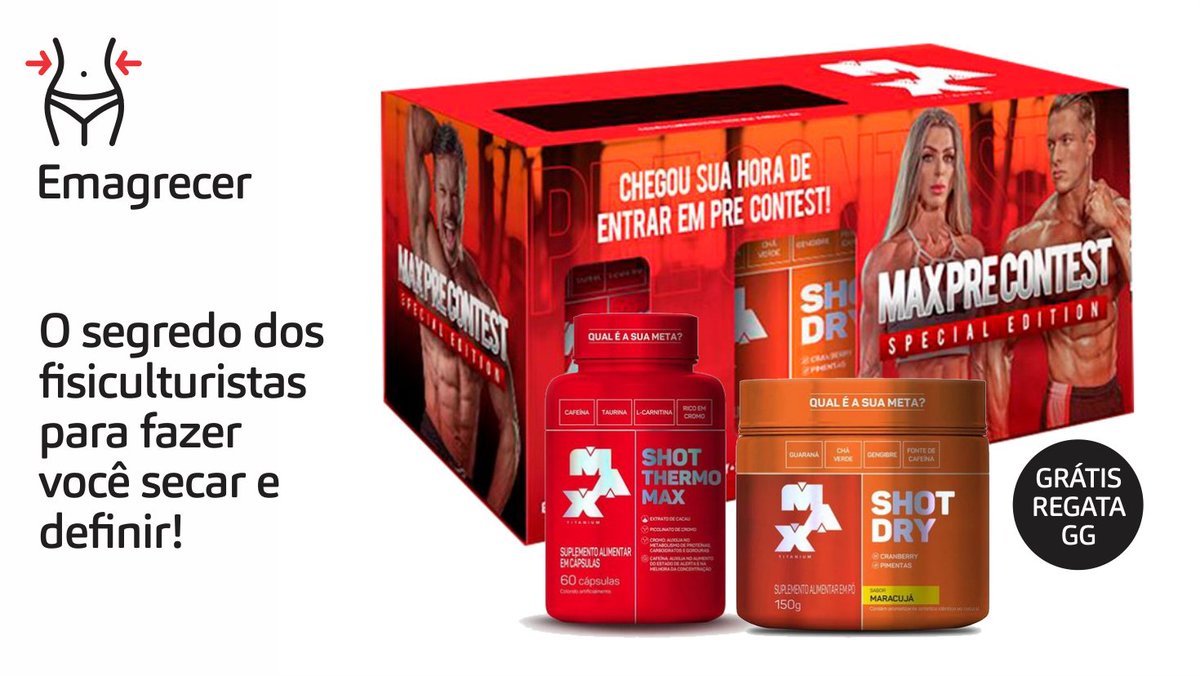 MegaVitaminas's tweet photo. Pre Contest Pack são dois produtos com ação termogênica e diurética focados em melhorar o condicionamento físico e redução da fadiga.

Acesse: https://t.co/PKuFbZx2co
ou chama no zap (83) 9 8780-3333

#suplementosJoaoPessoa #JoaoPessoa #Jampa https://t.co/EKQ5tmTztY