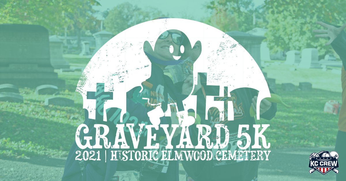 Join us in raising money for Elmwood Cemetery on October 30th in our Graveyard 5k! You're not going to want to miss out! Sign up at kccrew.com/events/graveya…! #kcevents #kansascity #kansascityevents #Graveyard5k