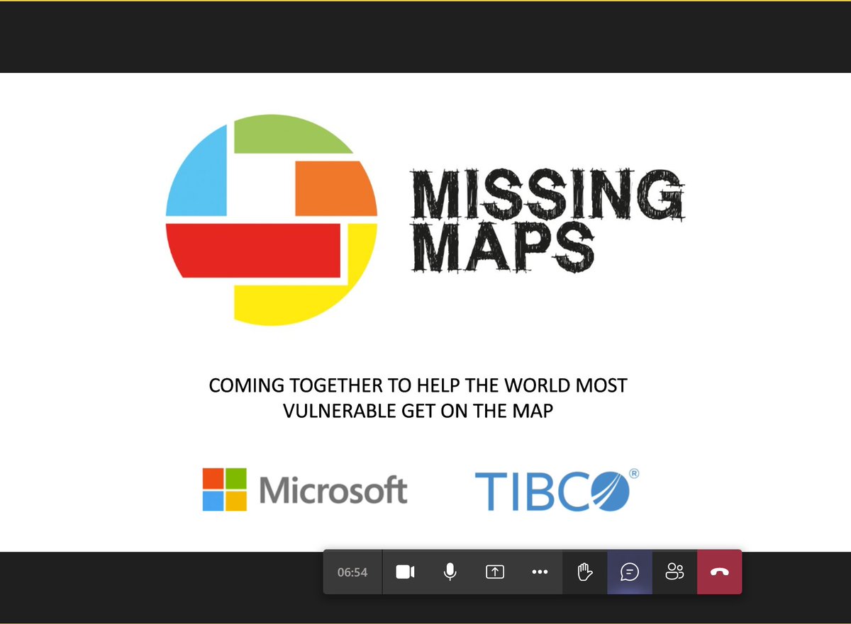 JoergGODev's tweet photo. great Initiatives #TIBCO4Good #MSFTGive4Good #MSFTGive I had a great evening, working together with passionate colleagues from @Microsoft and @TIBCO on @TheMissingMaps with #greattooling
get started yourself, too ... https://t.co/5UybM4JxsK https://t.co/tNg6xa1gbz