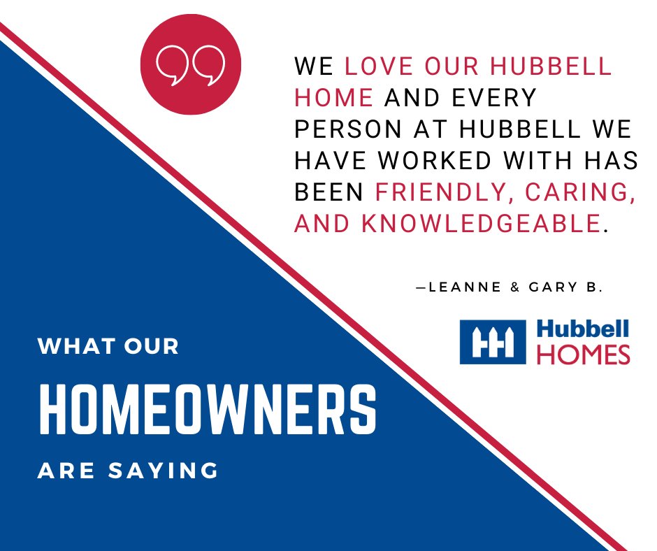 Hubbell Homes tweet media