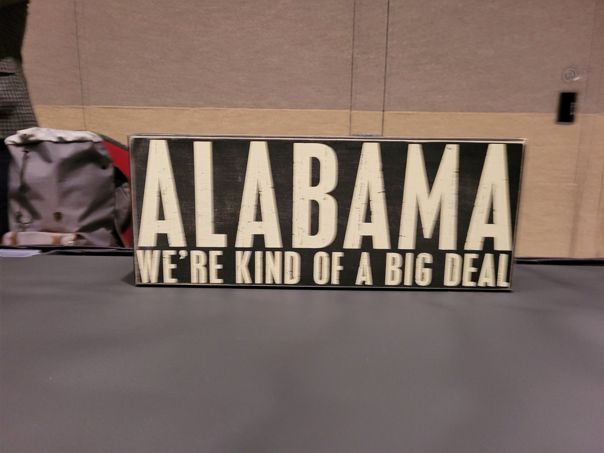 University of Alabama represents @aasl #AASL21 @BamaSLIS