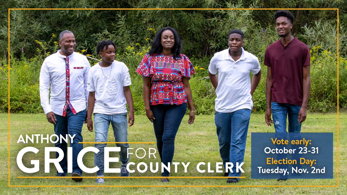 GriceForOC's tweet photo. My family is my backbone. I would not be where I am today if it were not for my wife, Hasina, and my three sons, Aidan, August and Anthony Jr. Everything I do as a public servant, and is to make their lives, alongside those of our neighbors, better. https://t.co/pIgGbVdGvZ
