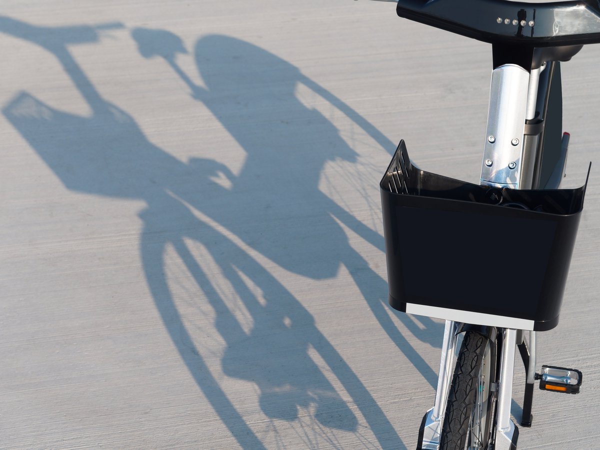 Choose an e-bike, the ones with a thunderbolt ⚡ on the rear fender, to go uphill faster than lightning! #activetravel #ebike #bikesharing