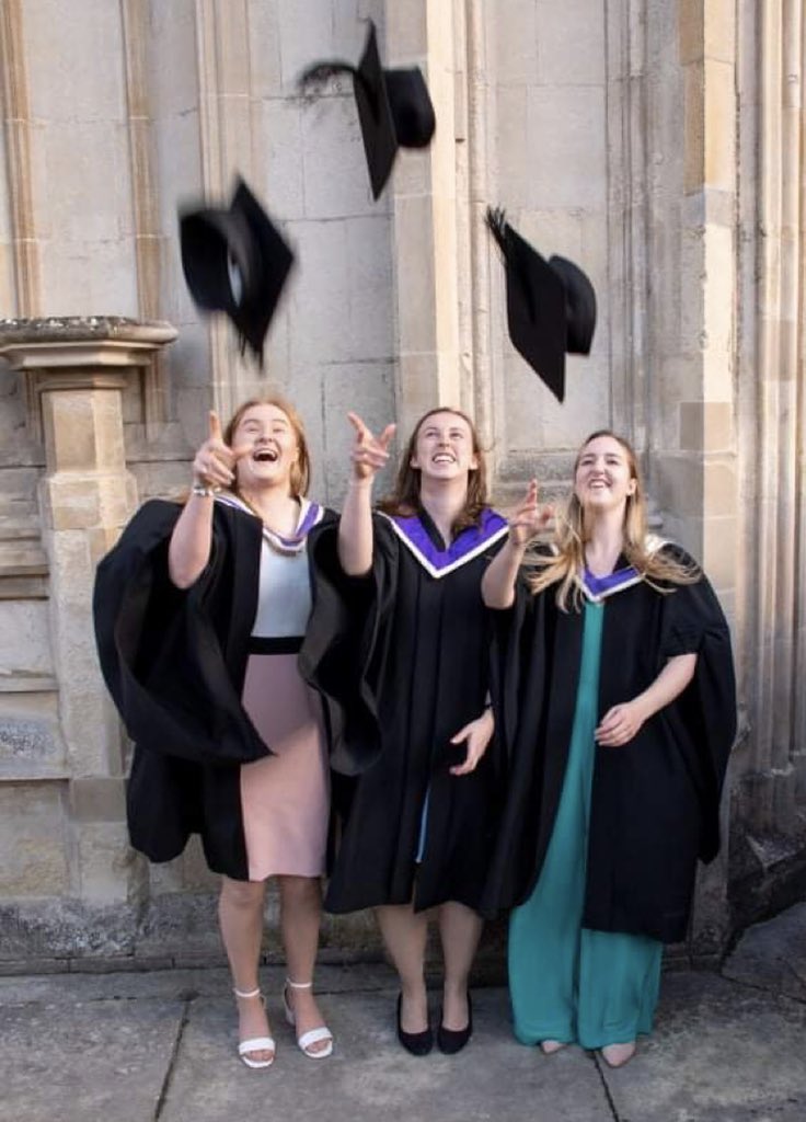 Char__Nash's tweet photo. Physiotherapy degree ✅ Thank you @UoW_Physio for all the support over the past 3 years. Thank you and congratulations to @hardie_megan and Kari for the continuous giggles along the way! https://t.co/4DvDwIFbpL
