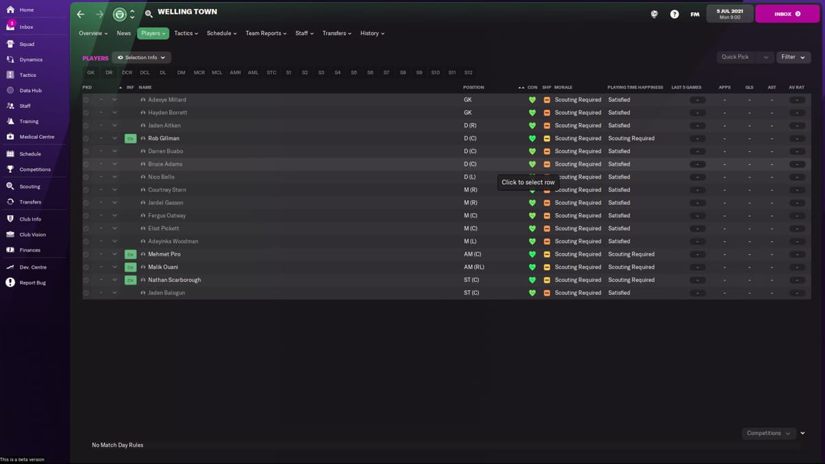WellingTownFC's tweet photo. From park football to #FM22 in five years. The new manager confirmed, and some of the playing squad too, but no mention of the chairman 🤣 #UpTheBoots https://t.co/6auWgrfiiw