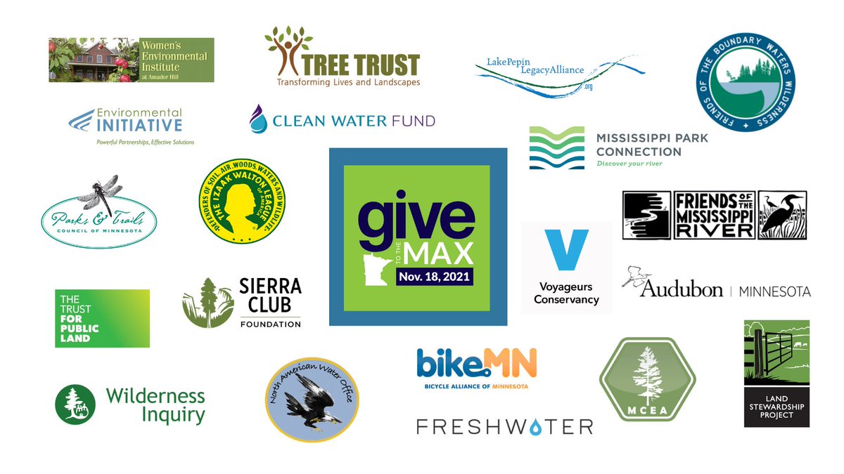 While MEF is closing soon, the work to protect, conserve, and restore Minnesota's environment must continue. Include MEF members in your Give to the Max Day giving! Search for your favorites on givemn.org to schedule your gifts today! #GTMD21