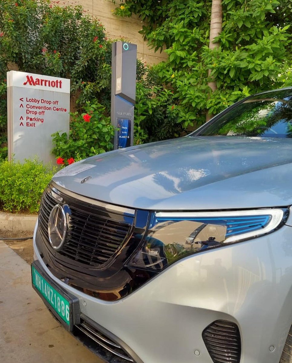 sidpatankar's tweet photo. Sometimes all u need is some solitude when alls coming at u at a billion kmph! All while the chariot charges outside. Chargers we installed will get a lot of use across Rajasthan. But I suspect more so this 1 @JaipurMarriott. SVP #plumeria #poolside #EQAdventure #EQC
#charger #EV https://t.co/oHjumyfHwN