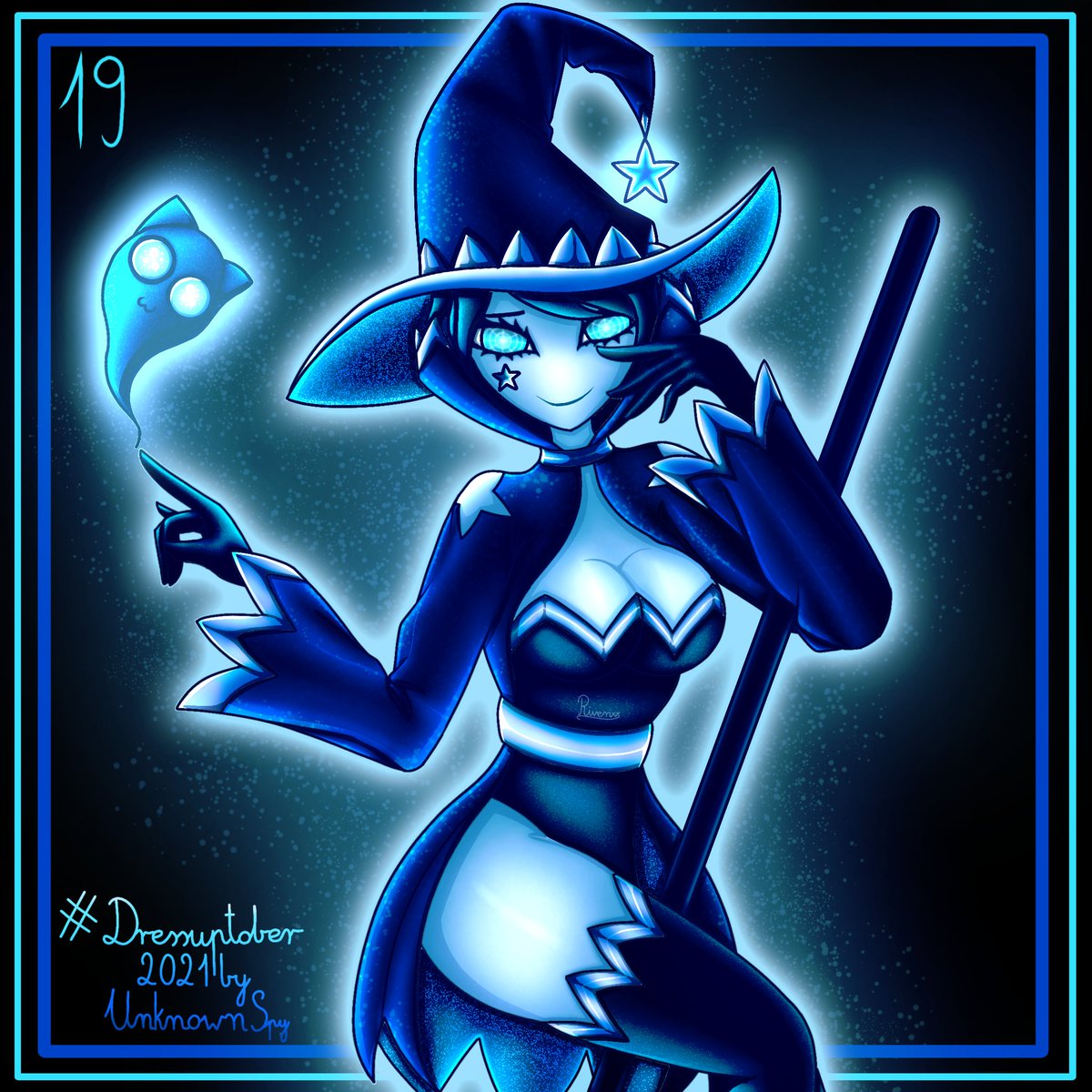 Riiverixx's tweet photo. #Dressuptober @Inkhandprint Day 19~! https://t.co/1N53aUj9uj