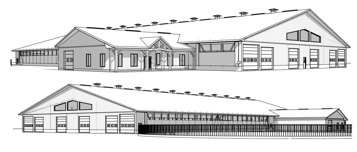 nickhiem's tweet photo. Another beautiful dairy facility ready to head in for permit application! https://t.co/P8CFwJh1Qv