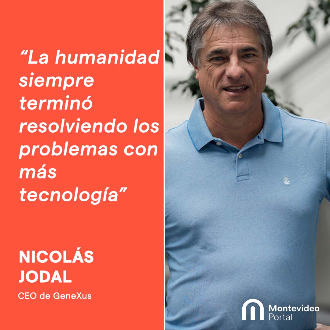 portalmvd's tweet image. NICOLÁS JODAL: “LA HUMANIDAD SIEMPRE TERMINÓ RESOLVIENDO LOS PROBLEMAS CON MÁS TECNOLOGÍA”

El CEO de #GeneXus dijo en el #EnterpriseLowCode2021 que la pandemia “lo que hizo es acelerar procesos que ya venían de antes”.