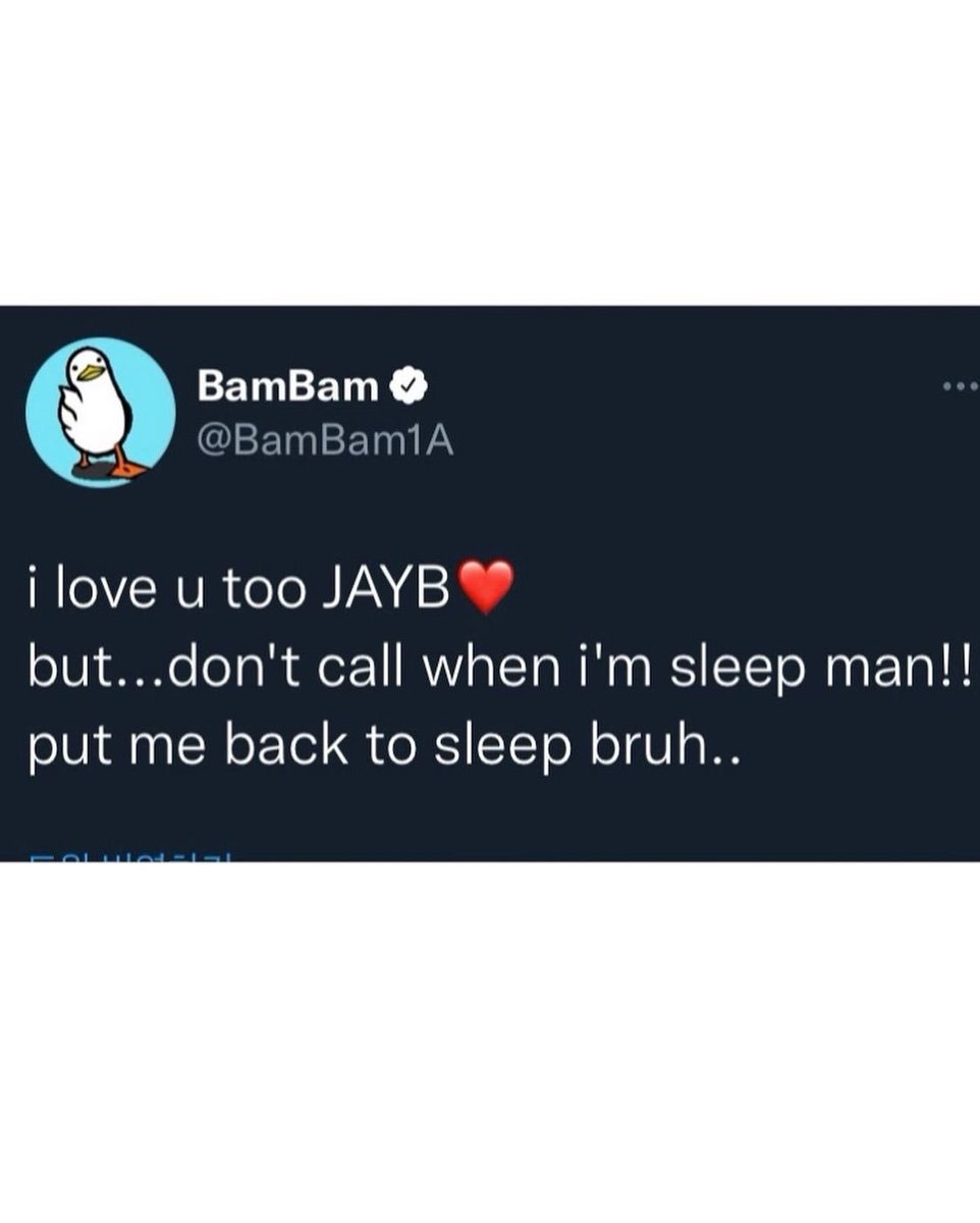 MarkBeom_France's tweet photo. 🌴— Instagram • 2021.10.21 | @.stationz89.1 (2/2)
2⃣ Bonne nuit aussi à bébé BamBam @BamBam1A
3⃣ Pour une bonne nuit, ça doit être #IsItADream
@jaybnow_hr
#JAYB #제이비 https://t.co/wOGxH3FoXV
