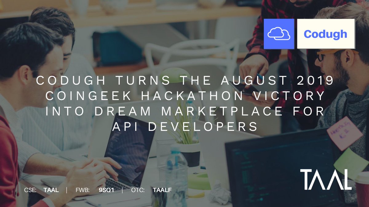 TaalBlockchain's tweet image. We recently sat down with @Codugh to discuss why its team adopted TAAL's STAS protocol and how it benefits the start-up company through its ability to process transactions in volume. 

Read the full story here: 

taal.com/blog/2021/codu…