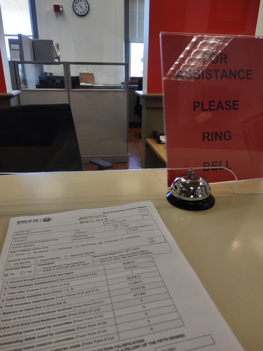 MichelleDunn513's tweet photo. Campaign finance report FILED! Thanks to YOU!!! This people-powered campaign hit $101,361.38 raised on Oct. 13th and we still at it - so we can come into Election Day strong for the WIN. Love y'all but remember it's not $$ they count it's VOTES so remember to #VoteDillingham!!! https://t.co/IqPqHGKikV
