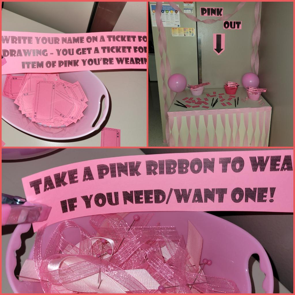 GAEC_Phoenix's tweet photo. GAEC celebrates Breast Cancer Awareness Month. Aaaahhhh PINK OUT!! #PinkOutFriday๐ #RiseofthePhoenix #BreastCancerAwarenessMonth https://t.co/PJ8ZmMafQp
