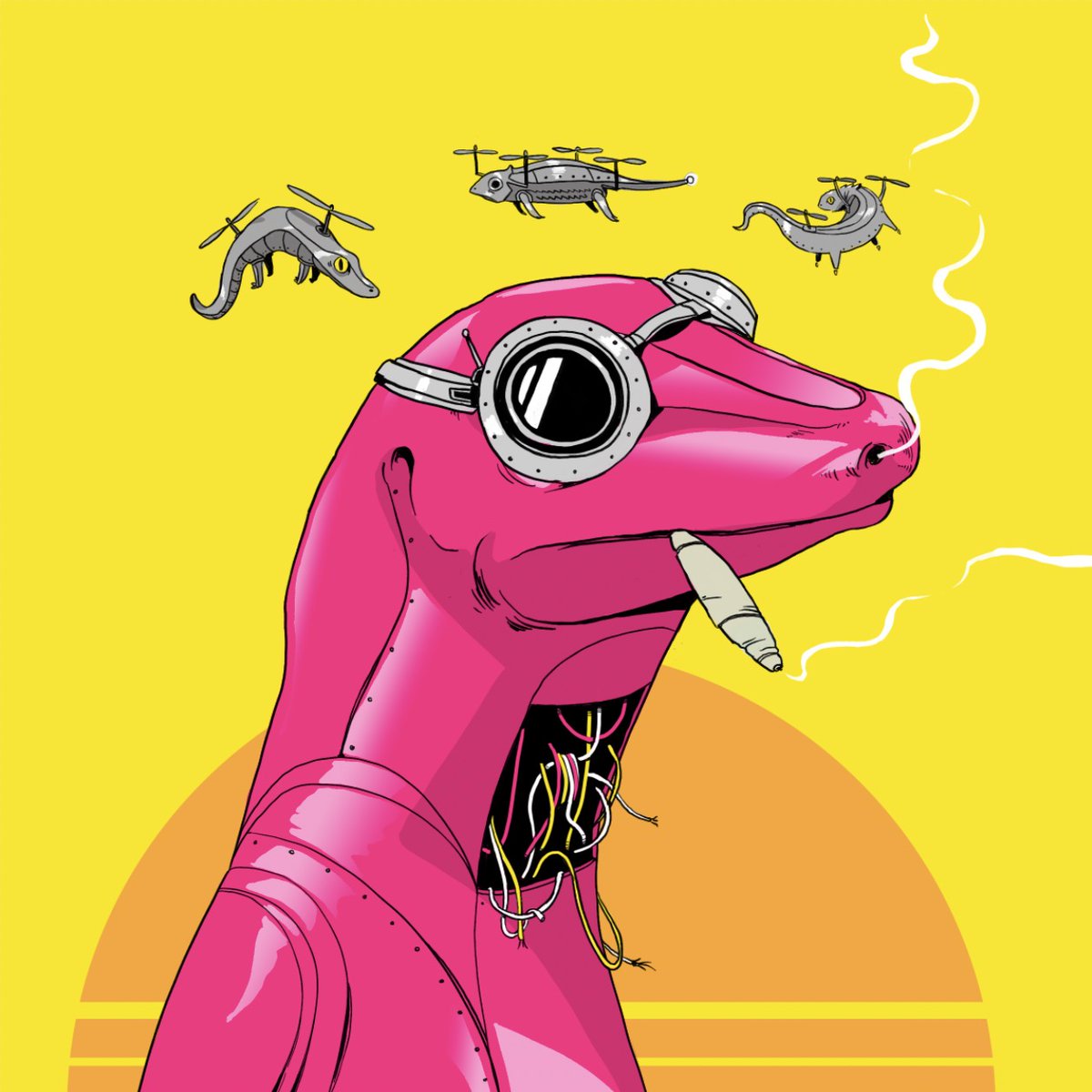 LionBearDad's tweet image. you could say something like, "Check out The Lizard Lab. It's my favorite discord server and upcoming NFT project, and they're running a great contest!"

Did I do this right @LizardLabNFT ? 

#LizardLab

Discord really do be poppin tho and art is Fuego 🔥

discord.gg/eZF3FgJr