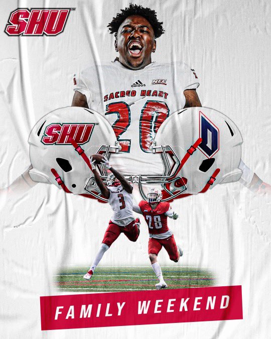 Campus Field will be 𝙍𝙤𝙘𝙠𝙞𝙣𝙜 this Saturday for 𝙁𝙖𝙢𝙞𝙡𝙮 𝙒𝙚𝙚𝙠𝙚𝙣𝙙 ! Don’t miss the Pioneers’ #NECFB showdown against Duquesne.