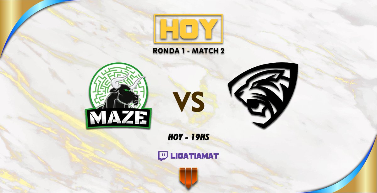 ⚔️LLEGARON LOS PLAYOFFS

🗓️Hoy tenemos al primer enfrentamiento de los playoffs, ambos equipos pelean por un pase a la semifinal. 
🔙Estos equipos se han enfrentado anteriormente, pero el historial esta 1-1.

Maze Gaming 🆚 Black Panther

MIRALO EN VIVO:
➡️twitch.tv/ligatiamat