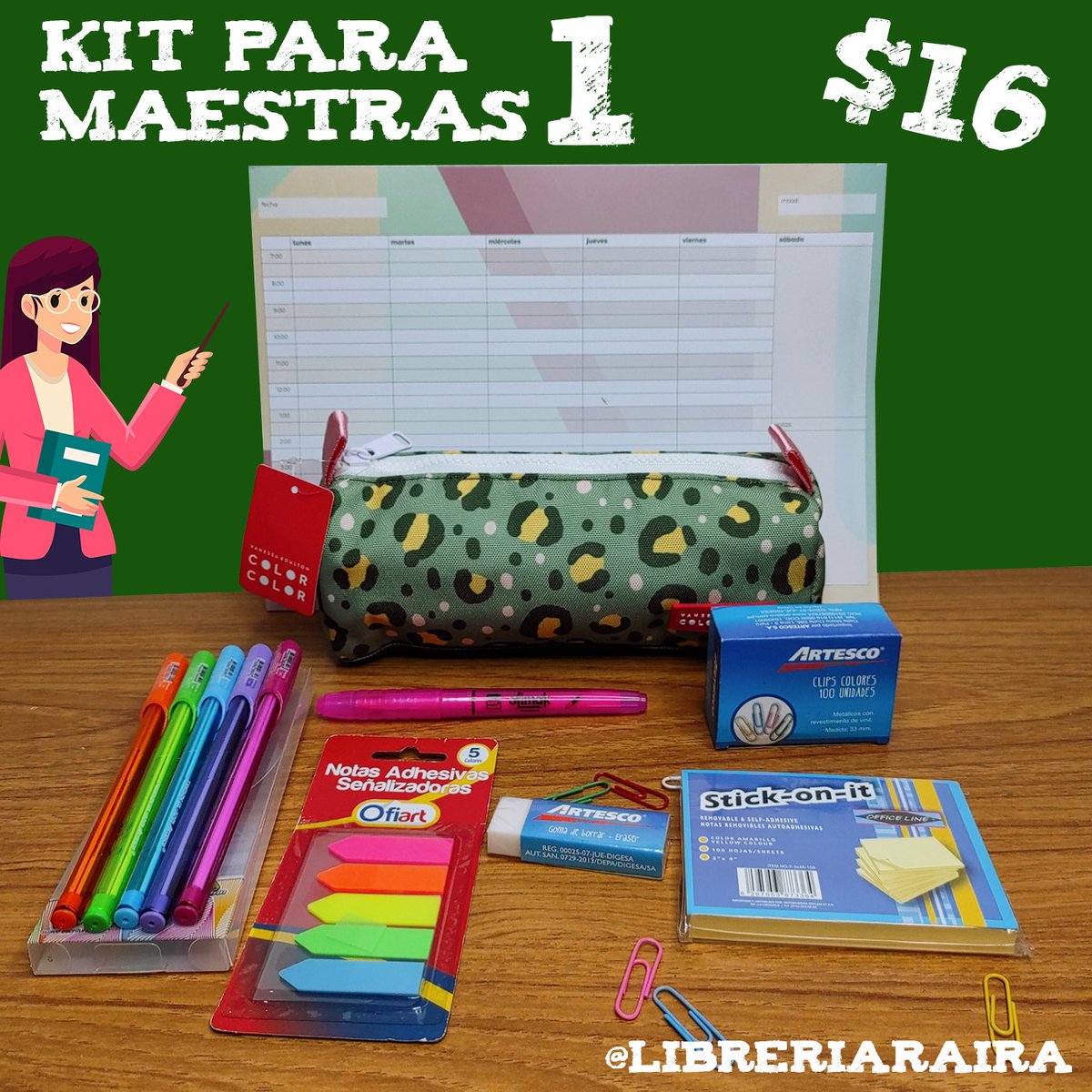libreriaraira's tweet photo. Increíbles Kits para las maestras. No te lo puedes perder ✨ te recordamos que aceptamos cómo métodos de pago (a parte de los tradicionales) #Paypal, #PipolPay, @holareserve y también tenemos delivery gratis a gran parte de la ciudad ✨❤️ https://t.co/t9i2ZF6poo