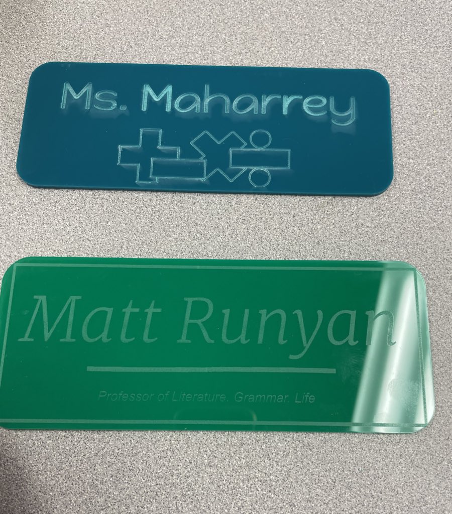 Jessica Holloway (@hollowayreader) on Twitter photo So much fun with <a href="/emilymariehurst/">Emily Hurst</a> making name plates with <a href="/hamcoschools/">Hamilton County Schools</a> educators at tonight’s NTA session <a href="/brownacademy/">Brown Academy School of Innovation</a> Innovation Center. These <a href="/PioneersRidge/">East Ridge Pioneers</a> Ts are awesome 😎 #whatsnewinHCS #HCS_innovation So much fun with <a href="/emilymariehurst/">Emily Hurst</a> making name plates with <a href="/hamcoschools/">Hamilton County Schools</a> educators at tonight’s NTA session <a href="/brownacademy/">Brown Academy School of Innovation</a> Innovation Center. These <a href="/PioneersRidge/">East Ridge Pioneers</a> Ts are awesome 😎 #whatsnewinHCS #HCS_innovation