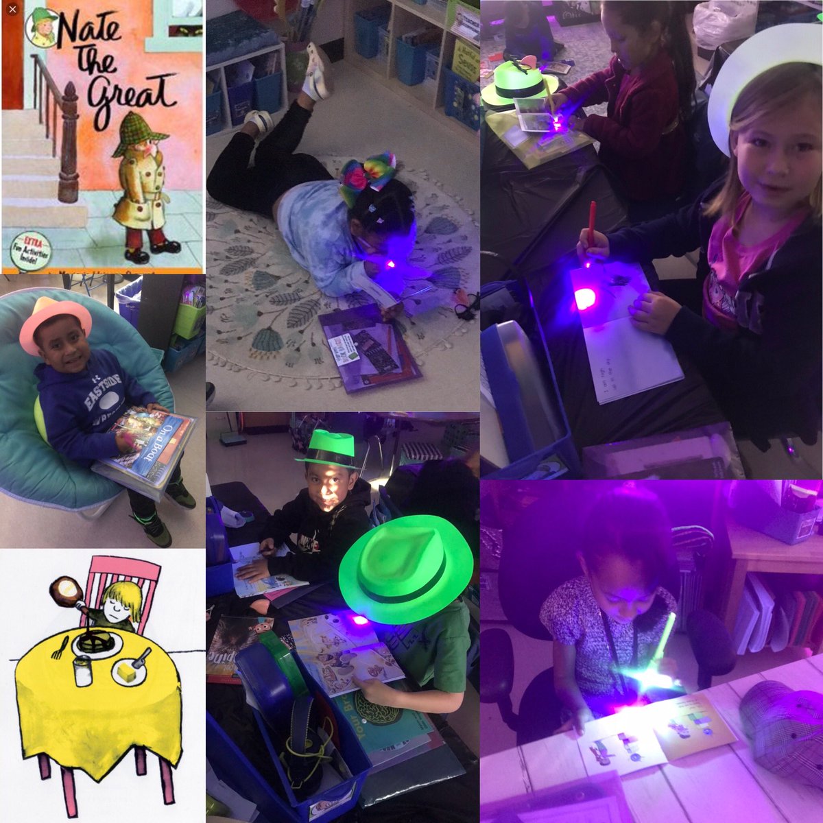 SoaringInFirst's tweet photo. These word detectives worked hard today! #RockYourSchool #MonaviewMoments https://t.co/T8bYy3RU4f