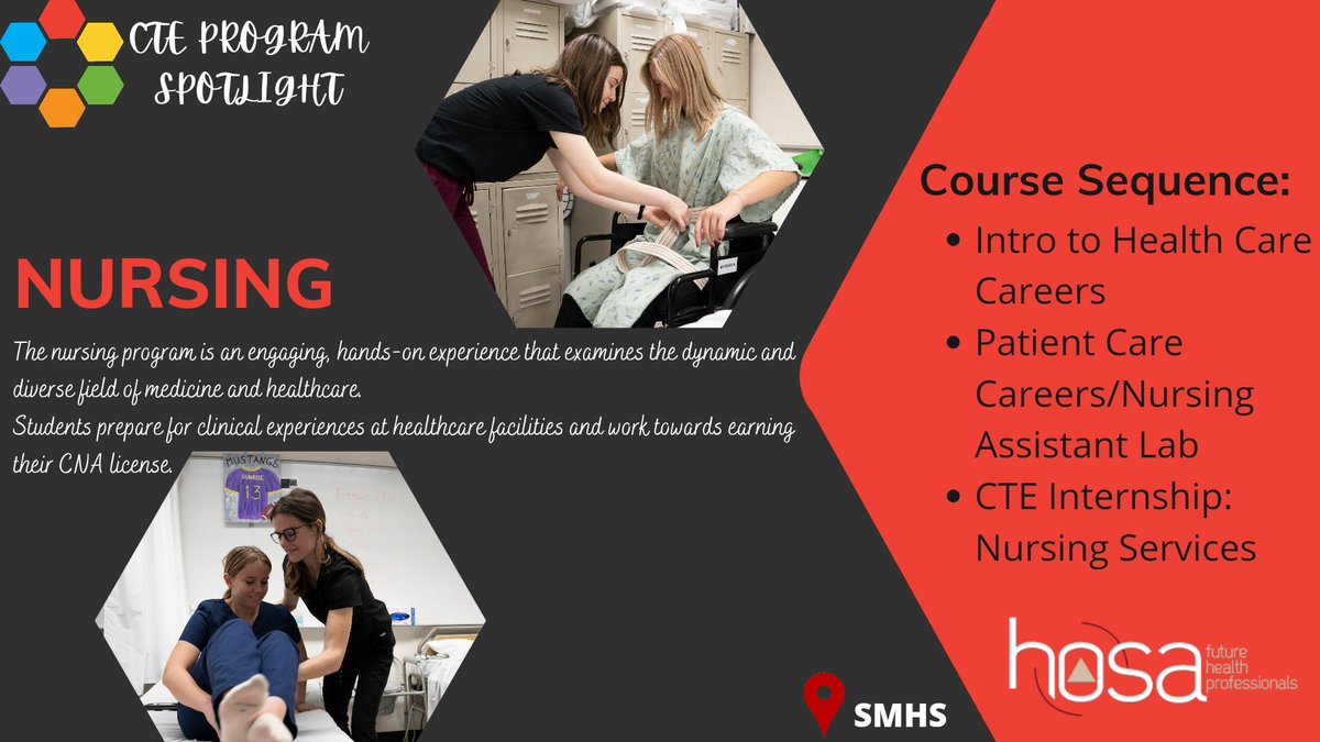 PeoriaCTE's tweet photo. @PeoriaUnified11 nursing students gain real world experience through hands on opportunities to learn the standards of the industry while getting a head start on their career by working towards their CNA license.
#PeoriaCTE #PeoriaUnified #PUSD11 #CTENursing https://t.co/bOk2kKcECD