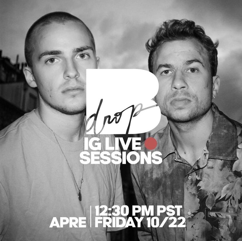 Friday funday. Going live with ⁦<a href="/Apreband/">APRE</a>⁩ tomorrow at 12:30 pst on our Instagram!