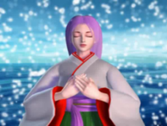 Today's music themed character is Kotohime from Power Instict!