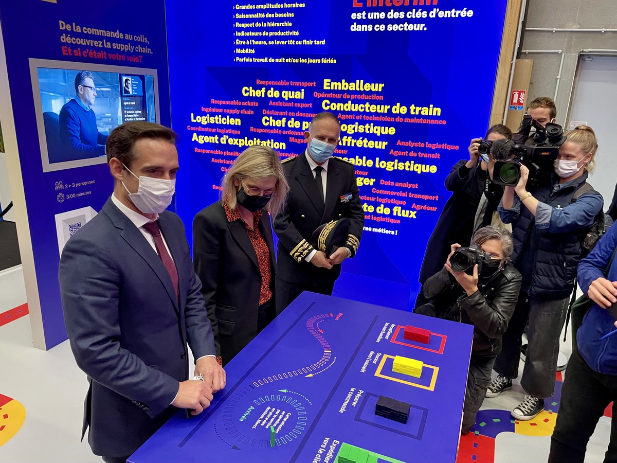 EURALOGISTIC's tweet photo. Images du 2é Comité Interministériel Logistique (#CILOG) sous la Co-Présidence des Ministres @AgnesRunacher et @Djebbari_JB  avec présence de l'impressionnant collectif de @fr_logistique. Fierté d'un événement national accueilli sur le Pôle @EURALOGISTIC https://t.co/7Ha4rI6LRv