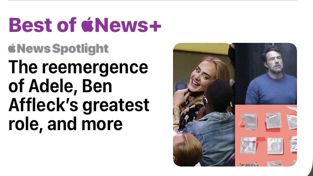 So apparently Adele was Ben Affleck all the time. Well, he fooled me. Definitely his greatest role.