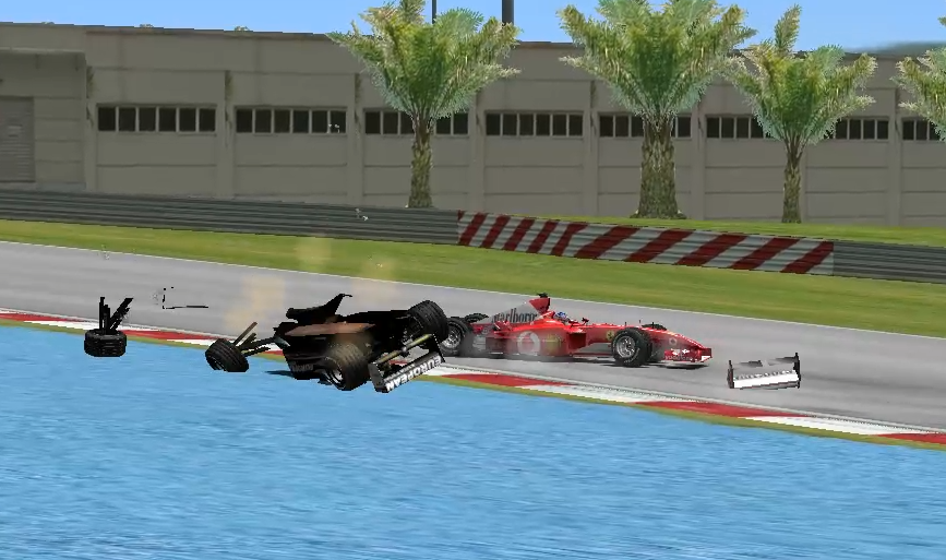 MidSchumacher's tweet photo. here's @tsxnoda attempting murder on @FormuIaMax  #prayforronan https://t.co/GRcRdUaso9