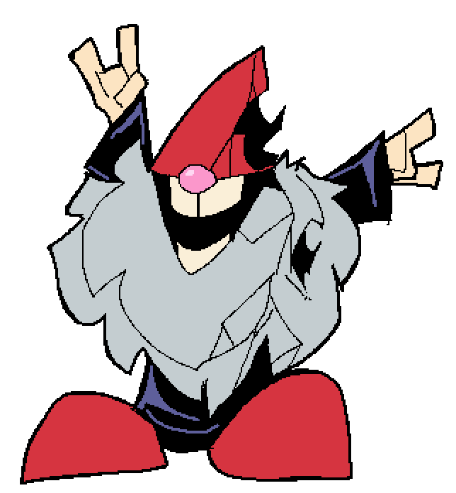 WinterImpact's tweet photo. Here is the official model sheet for Skuntle Bingoid, The Cracked Gnome of Clown Land! Courtesy of @mustardwaffle! Pretty amazing a meme I made has gone this far. #DELTARUNE #SkuntleBingoid https://t.co/4CWEZG7cOp