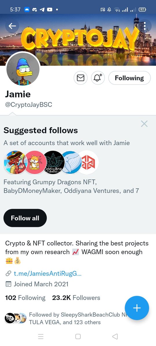Lisacityx25's tweet photo. @Missypromotes @CryptoJayBSC https://t.co/j3Hjx3Hb5c
