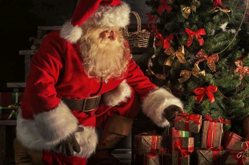 Santa Claus is anyone who loves another and seeks to make them happy ; who gives himself by thought or word or deed in every gift that he bestows.