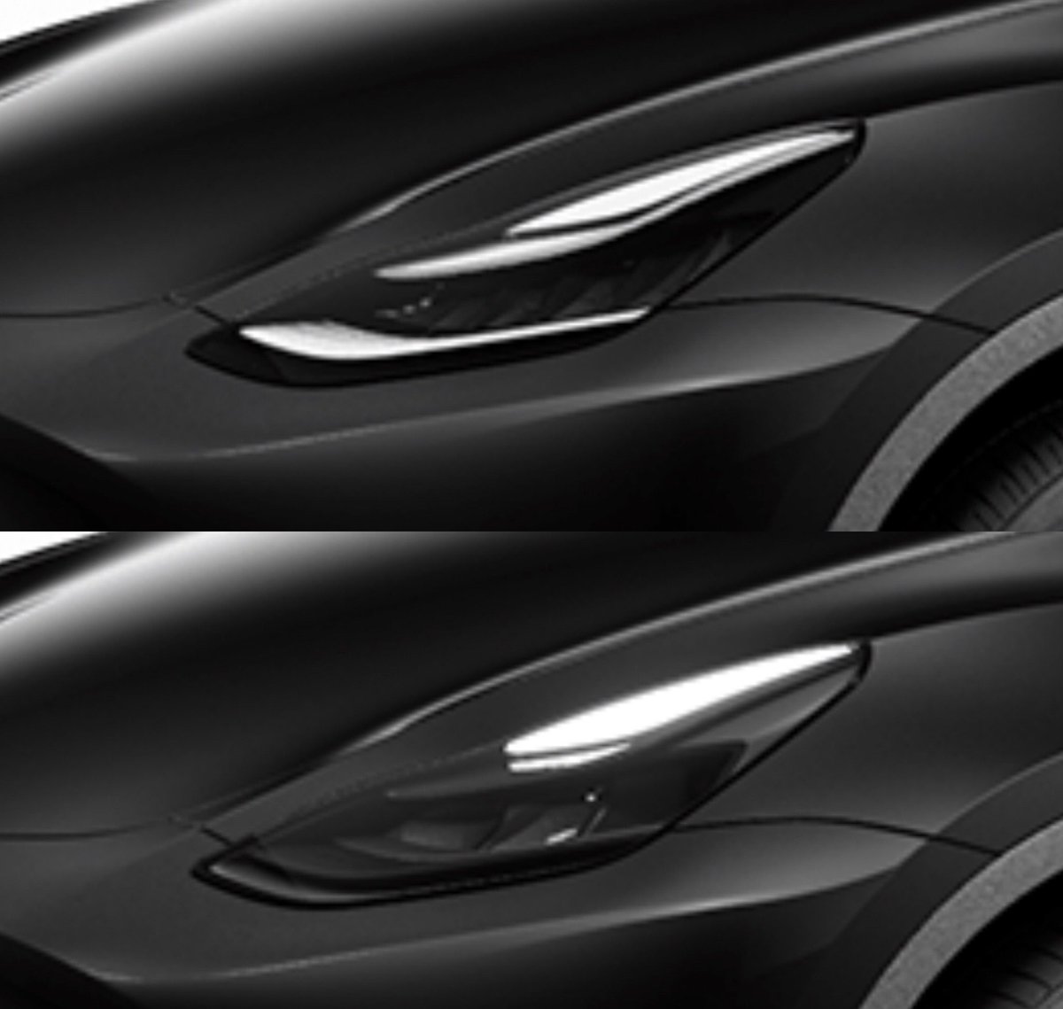 Just ordered my #tesla Model Y to replace my Model 3, and found out that the performance version has different headlights 🤔 new Matrix LED?