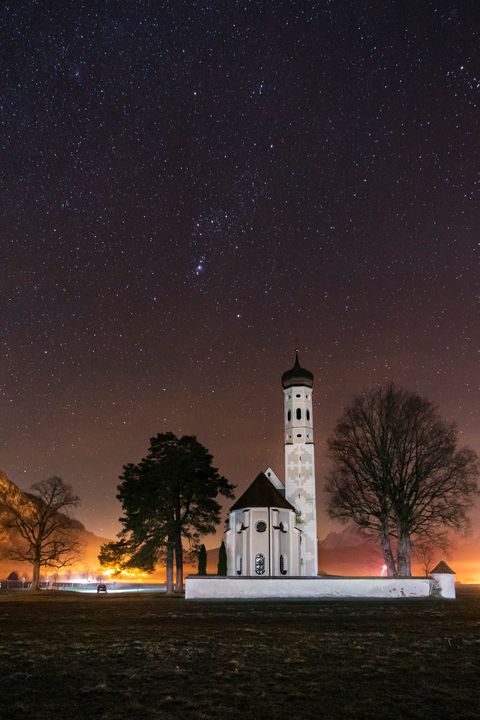 ansgarscheffold's tweet photo. Featured Art of the Day: "The Coloman church at night". Buy it at: https://t.co/K09IjE2VdX https://t.co/9y6bnLm9Hl