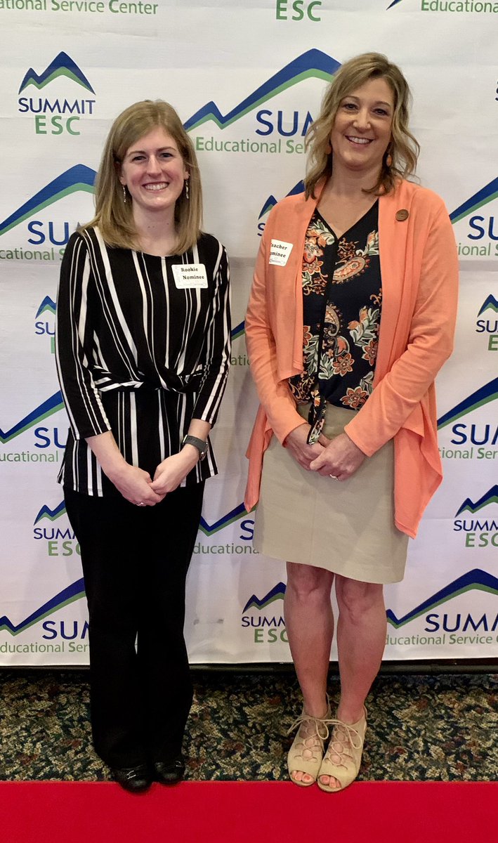 NortonPanthers's tweet photo. Congrats to our Rookie of the Year, Kristen Reihl, and Teacher of the Year, Jennie Richards. We are recognizing them tonight at Education Celebration in Stow. Tornado warning first, and now dinner!  Congrats to two fantastic teachers. https://t.co/0OrBWdKUsL