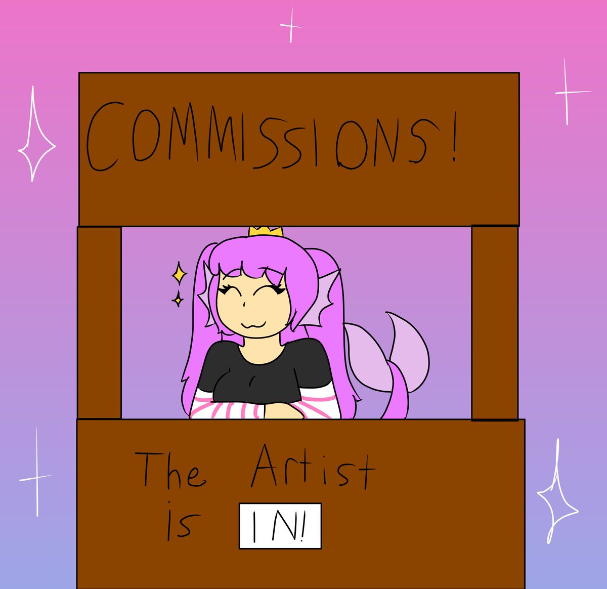 _dolce_whimsy_'s tweet photo. OKAY EVERYBODY im taking commissions!! i'll be taking five slots, so get em while they're hot!!! https://t.co/uT5HZtLtx7