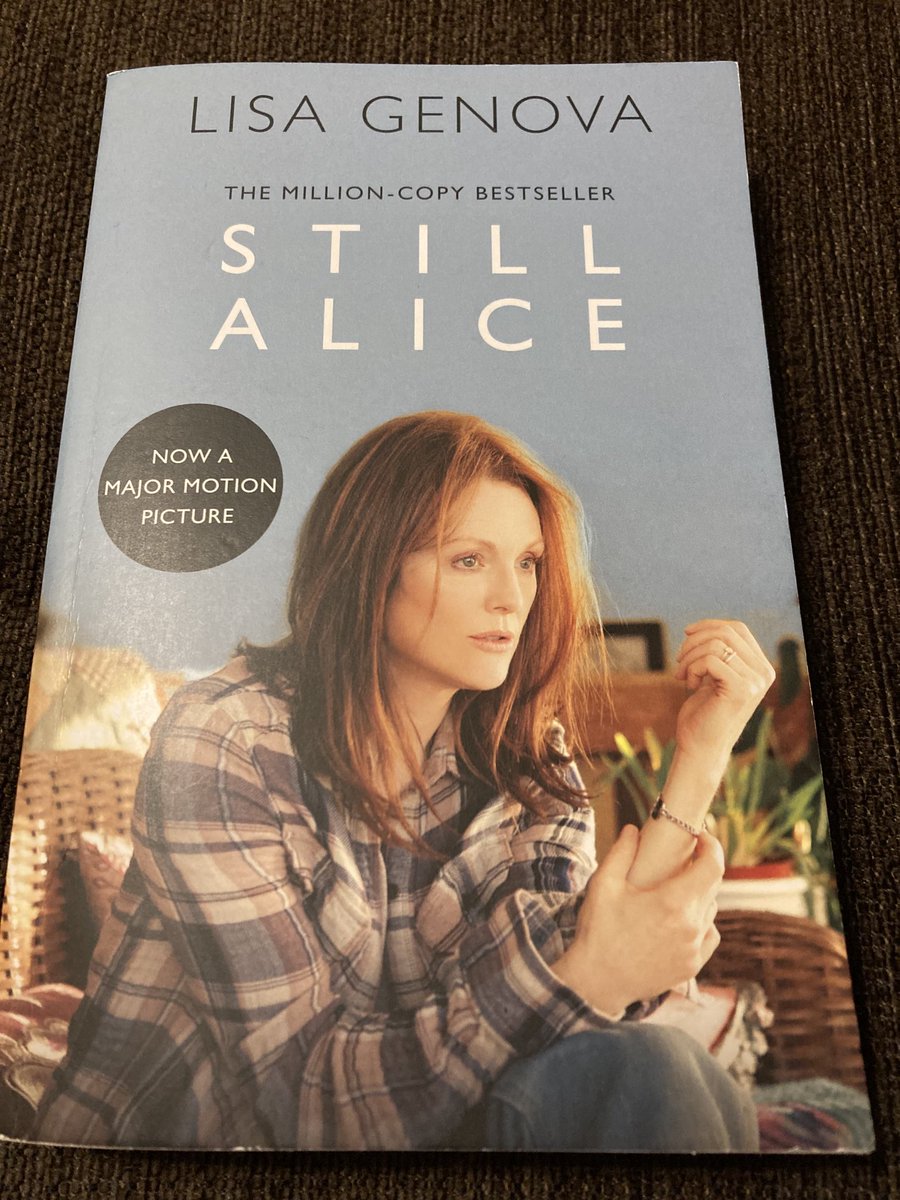 vickyangear1's tweet photo. Can’t recommend this book by ⁦@LisaGenova⁩ enough. Such a moving and insightful portrayal of Alzheimer’s Disease. https://t.co/4pa05vMapb