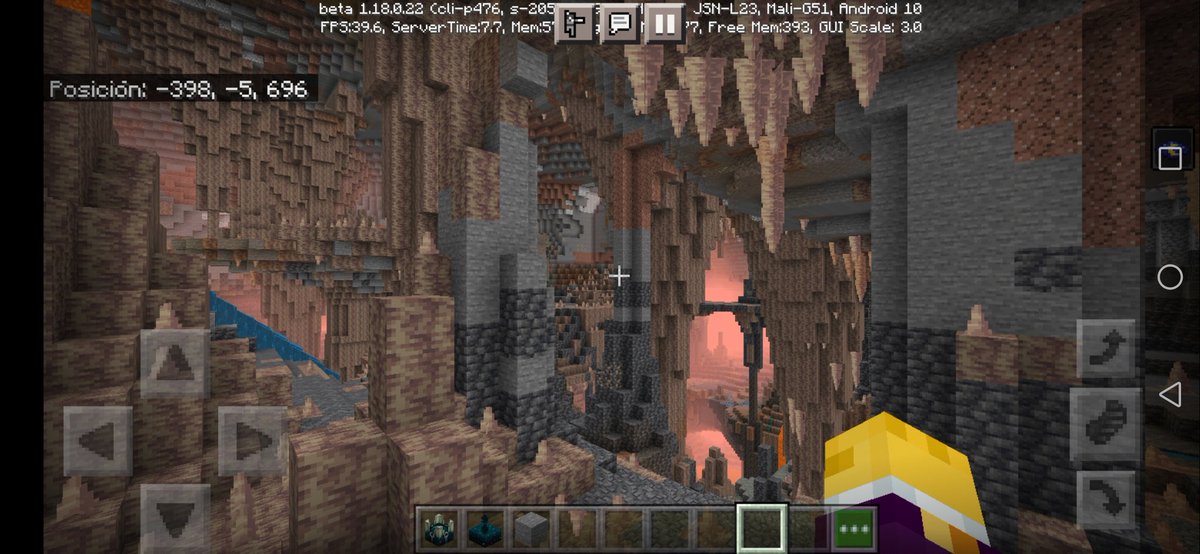 SpiderMau07's tweet photo. Primera vez que me meto a las nuevas cuevas y estan de bien epicas!! Hubiera estado de lujo recibir al warden también :'v https://t.co/A6KuSmUUn9